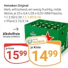Aktuelle Heineken Angebote bei GLOBUS in Bochum Aktuelles Original Angebot bei GLOBUS in Bochum ab 14,99 €
