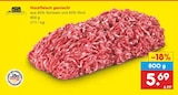 Hackfleisch gemischt im Angebot bei Netto Marken-Discount in Neunkirchen Hackfleisch gemischt Angebote von Gut Ponholz bei Netto Marken-Discount Neunkirchen für 5,69 €