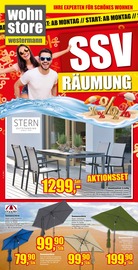 Gartenstühle im wohnstore Westermann Prospekt in Rheda-Wiedenbrück Aktueller wohnstore Westermann Prospekt mit Gartenstühle, "SSV RÄUMUNG", Seite 1