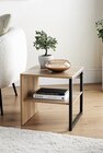 Table d'appoint avec étagère en promo chez B&M Table d'appoint avec étagère dans le catalogue B&M