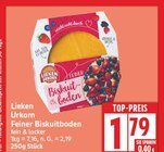 Feiner Biskuitboden von Lieken Urkorn für 1,79 € bei EDEKA im Angebot Feiner Biskuitboden von Lieken Urkorn im aktuellen EDEKA Prospekt