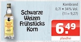 Getränke Oase - Weizen Frühstücks Korn Angebot im Prospekt Weizen Frühstücks Korn bei Getränke Oase im Prospekt "" für 6,49 €