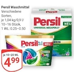 Waschmittel im Angebot bei GLOBUS in Salzgitter Waschmittel Angebote von Persil bei GLOBUS Salzgitter für 4,99 €