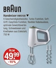 Handmixer HM5100 von Braun im aktuellen V-Markt Prospekt für 49,99 €