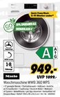 Waschmaschine WWB 360 WPS Angebote von Miele bei MEDIMAX Unna für 949,00 €