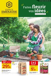 Catalogue Jardineries & Animaleries Espace Emeraude en cours à Orgelet et alentours, "Faites fleurir vos idées", 20 pages, 30/04/2025 - 24/05/2025