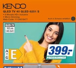 QLED TV 40 QLED 6251 S Angebote von KENDO bei expert Dortmund für 399,00 €
