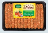 Chipolata à la provençale ou saucisse italienne ou saucisse chorizo a griller - SOCOPA en promo chez Super U Saint-Nazaire à 4,79 €