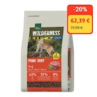 Maxi Zoo Jacou - Promo REAL NATURE WILDERNESS croquettes pour chat, adulte, pur bœuf 7 kg Promo REAL NATURE WILDERNESS croquettes pour chat, adulte, pur bœuf 7 kg à 62,39 € dans le catalogue Maxi Zoo à Jacou