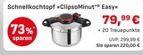 Schnellkochtopf »ClipsoMinut‘® Easy« im EDEKA Prospekt Schnellkochtopf »ClipsoMinut‘® Easy« von im aktuellen EDEKA Prospekt für 79,99 €