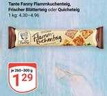 Flammkuchenteig im Angebot bei GLOBUS in Bad Kreuznach Flammkuchenteig Angebote von Tante Fanny bei GLOBUS Bad Kreuznach für 1,29 €
