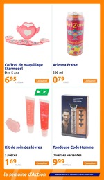 Prix et réduction Maquillage dans le prospectus Action en cours Offre Maquillage dans le catalogue Action du moment à la page 9
