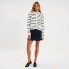 La Halle Clamart - Promo Gilet effet ajouré manches longues coton ecru femme Promo Gilet effet ajouré manches longues coton ecru femme à 25,99 € dans le catalogue La Halle à Clamart