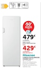 Congélateur armoire 194 L - Hisense en promo chez Hyper U Montbéliard à 429,00 €