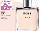 MAN von HUGO BOSS im aktuellen Müller Prospekt für 34,95 €