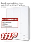 Drehtürenschrank Base für 111,95 € bei Möbel AS im Angebot Drehtürenschrank Base im aktuellen Möbel AS Prospekt