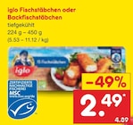 Fischstäbchen oder Backfischstäbchen von Iglo im aktuellen Netto Marken-Discount Prospekt