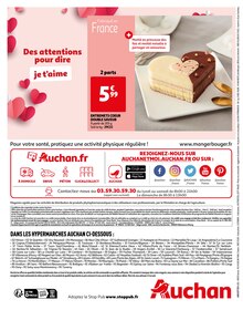 Promotion Poisson dans le prospectus Auchan Hypermarché, valable du 07/02/2023 au 14/02/2023 Promo Poisson dans le catalogue Auchan Hypermarché du moment à la page 16