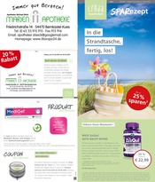 Aktueller LINDA Apotheke Prospekt in Bernkastel-Kues und Umgebung, "Aktuelle Angebote" mit 3 Seiten, 01.06.2025 - 30.06.2025
