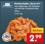 Geschnetzeltes 'Gyros Art' von Gut Ponholz im aktuellen Netto Marken-Discount Prospekt für 2,99 €