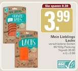 Lachs bei WEZ im Hille Prospekt für 3,99 €