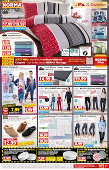 Kopfkissen im Norma Prospekt "Mehr fürs Geld" mit 12 Seiten (Augsburg)