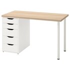 Schreibtisch Eicheneff wlas/weiß Angebote von LAGKAPTEN / ALEX bei IKEA Peine für 89,98 €