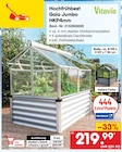 Hochfrühbeet Gaia Jumbo HKP4mm Angebote von Vitavia bei Netto Marken-Discount Bamberg für 219,99 €