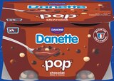 Crème au chocolat avec billes 3 chocos Pop - Danette - Intermarché Super Crème au chocolat avec billes 3 chocos Pop - Danette à 1,24 € dans le catalogue Intermarché Super