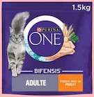CROQUETTES CHAT ADULTE POULET - PURINA ONE en promo chez Intermarché CROQUETTES CHAT ADULTE POULET - PURINA ONE dans le catalogue Intermarché