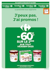 Catalogue Supermarchés Carrefour Proximité en cours à Vouneuil-sous-Biard et alentours, "J’peux pas, J’ai promos !", 18 pages, 05/05/2026 - 17/05/2026