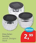 Glas-Solarleuchte für 2,99 € bei budni im Angebot Glas-Solarleuchte im aktuellen budni Prospekt