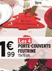 Porte-couverts feutrine en promo chez Centrakor Champigny-sur-Marne à 1,99 €