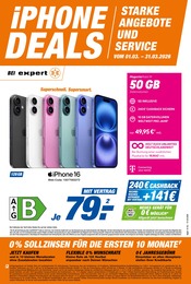 Aktueller expert Prospekt mit Smartphone, "iPHONE DEALS", Seite 1