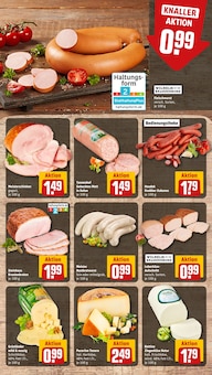 Mettwurst im aktuellen REWE Prospekt (Wiesbaden) Mettwurst im REWE Prospekt "Dein Markt" mit 31 Seiten (Wiesbaden)