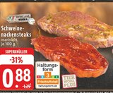 EDEKA Herford - Schweinenackensteaks mariniert Angebot im Prospekt Schweinenackensteaks mariniert bei EDEKA im Herford Prospekt für 0,88 €