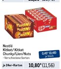 Kitkat, Kitkat, Chunky, Lion oder Nuts von Nestlé im aktuellen Metro Prospekt für 11,56 €