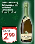 Jahrgangssekt Angebote von Schloss Moritzburg bei GLOBUS Leipzig für 2,99 €