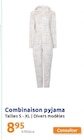 Combinaison pyjama en promo chez Action Boulogne-Billancourt à 8,95 €