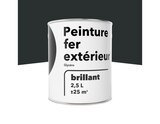 Peinture extérieur métal 2,5 L noir brillant glycero en promo chez Brico Dépôt Béziers à 15,90 €