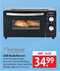 Bestron Grill-Backofen AOV9 Angebote bei famila Nordost Elmshorn für 34,99 €