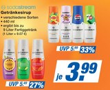 Getränkesirup Angebote von Sodastream bei famila Nordost Langenhagen für 399,00 €