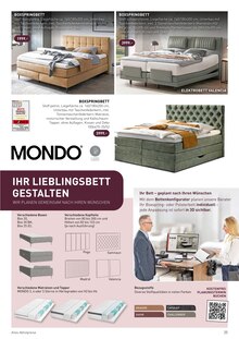 Boxspringbett im Möbel Martin Prospekt "WOHNFÜHLEN NEU ENTDECKEN" mit 32 Seiten (Mannheim)