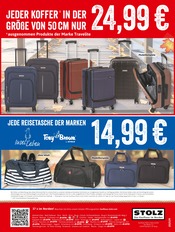 Aktueller Kaufhaus Stolz Prospekt mit Reisetasche, "STOLZ. Das Kaufhaus im Norden.", Seite 24
