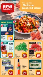 Bier im REWE Prospekt in Eilenburg Aktueller REWE Prospekt mit Bier, "Dein Markt", Seite 1