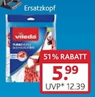 Turbo Ersatzkopf von Vileda im aktuellen V-Markt Prospekt für 5,99 €