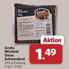 Omas Schwarzbrot Angebote von Große Wietfeld bei combi Ibbenbüren für 1,49 €