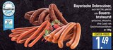 Bayerische Debrecziner  im aktuellen EDEKA Prospekt für 1,49 €