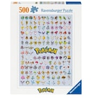 Puzzle 500 pièces - Pokédex Première Génération - RAVENSBURGER en promo chez Carrefour Puzzle 500 pièces - Pokédex Première Génération - RAVENSBURGER dans le catalogue Carrefour
