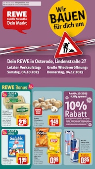 REWE Prospekt Dein Markt mit  Seiten in Osterode (Harz) und Umgebung